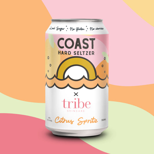 Coast x Tribe Skincare NEW Collaboration Seltzer Flavour is Here!