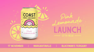 COAST Unveils a Zesty Twist with Pink Lemonade: Your Go-To for Crafted Seltzers and Hard Lemonades