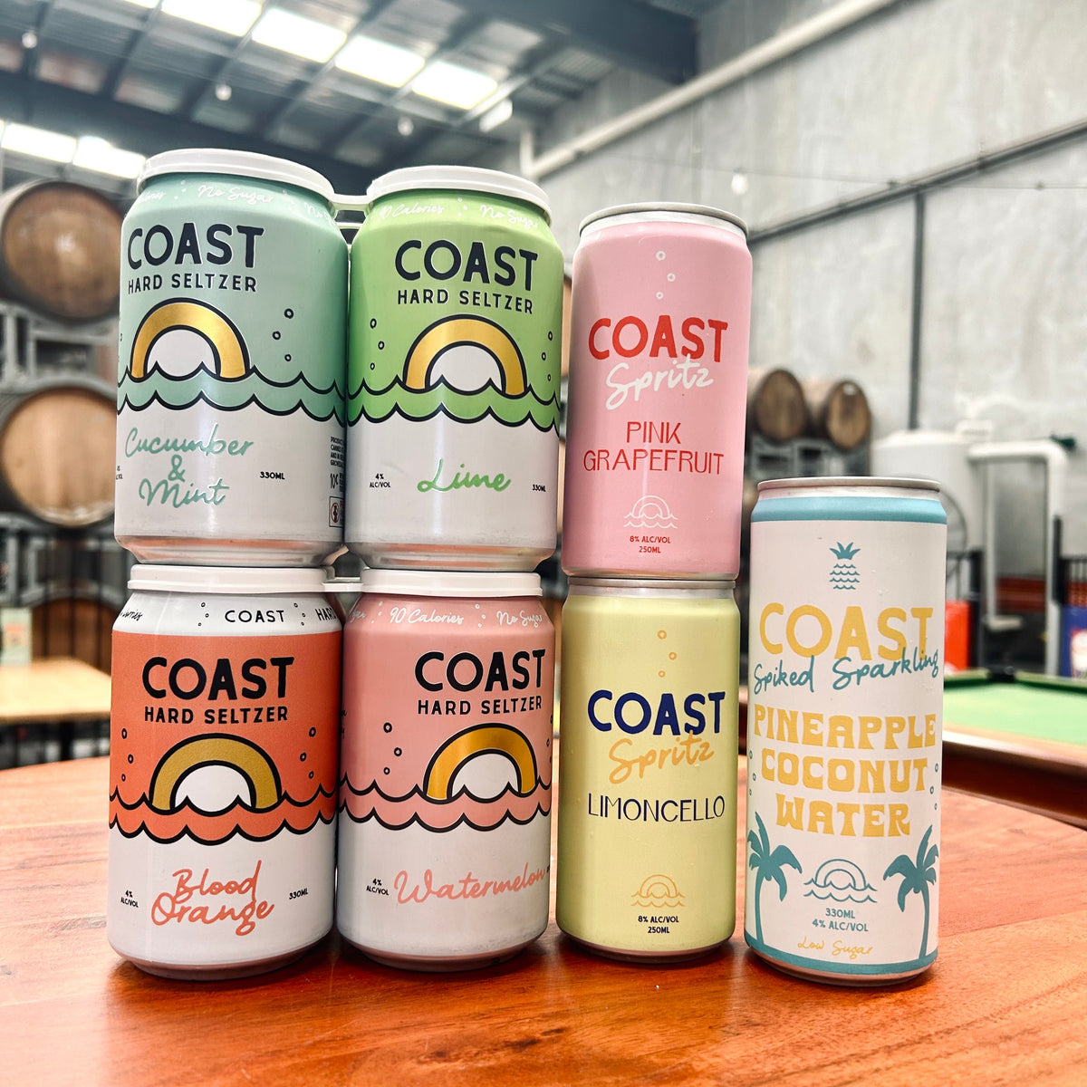 Coast Mixed 7 Pack
