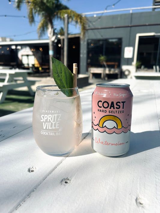 Spring Watermelon Seltzer Cocktail