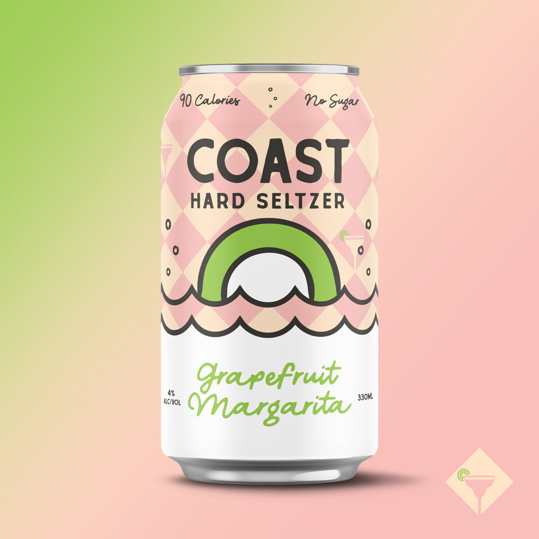 GRAPEFRUIT MARGARITA COAST HARD SELTZER – Coast Seltzer