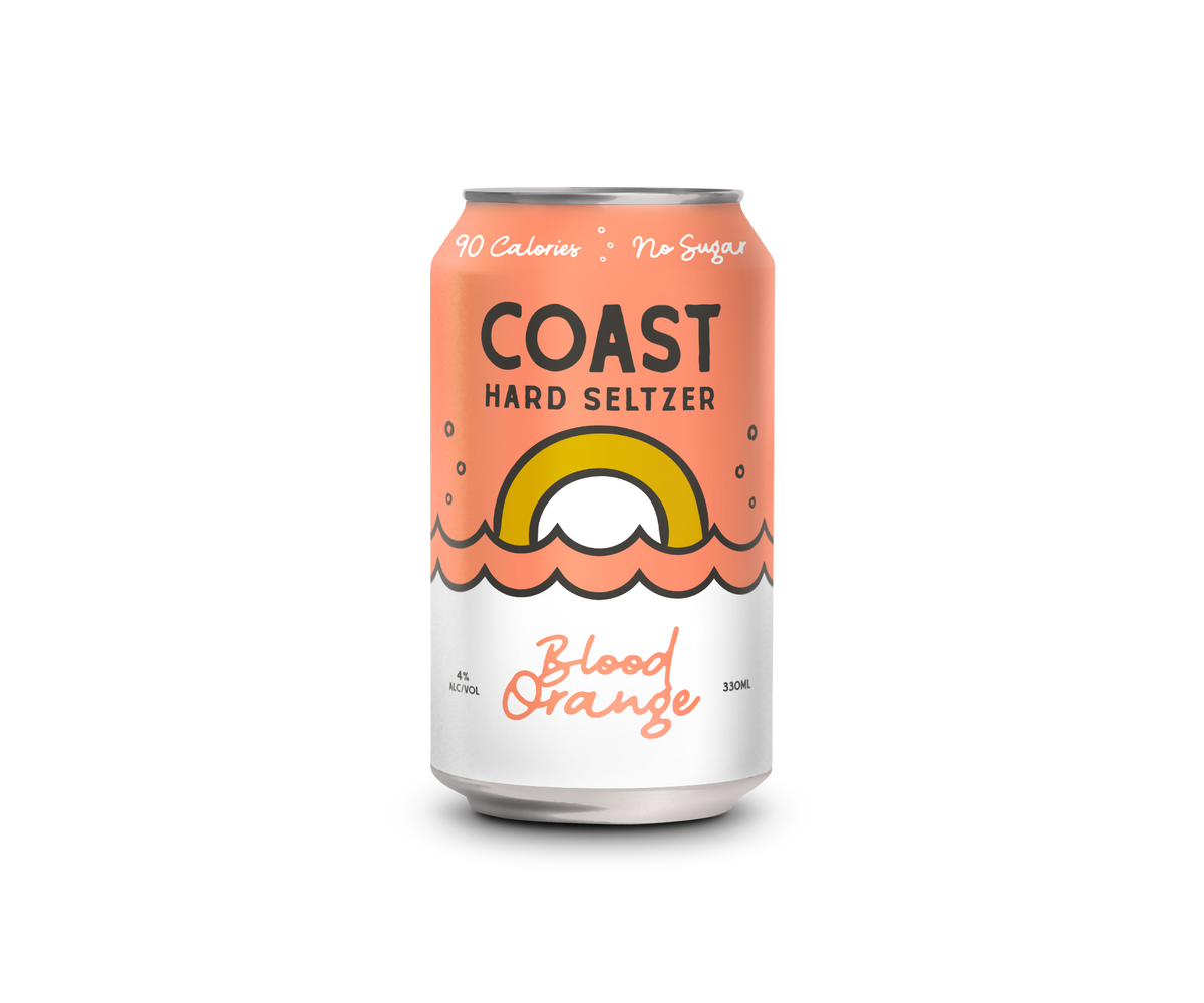 BLOOD ORANGE COAST HARD SELTZER