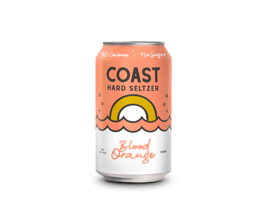 BLOOD ORANGE COAST HARD SELTZER