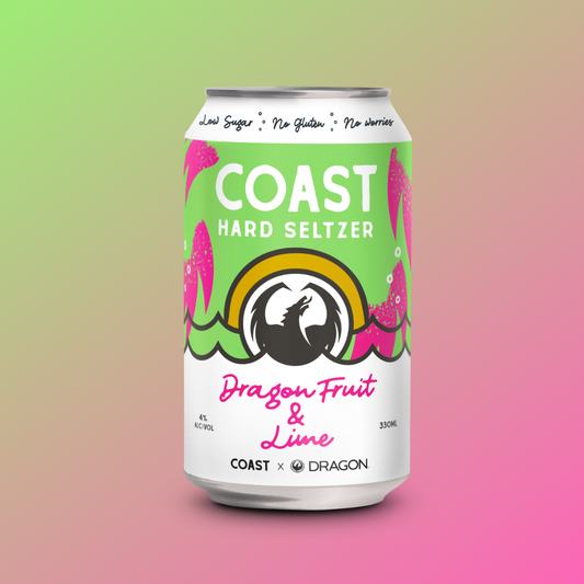 COAST x DRAGON - DRAGON FRUIT & LIME HARD SELTZER