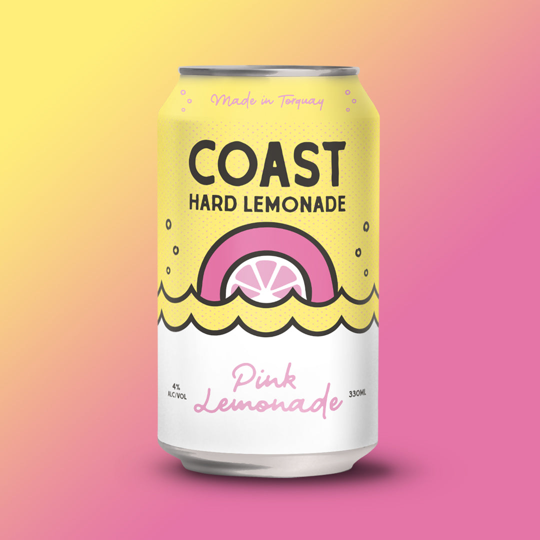 PINK LEMONADE COAST HARD SELTZER Coast Seltzer