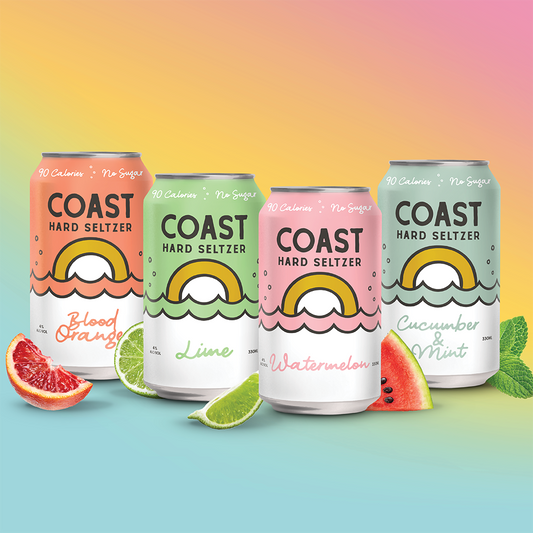 COAST HARD SELTZER MIXED PACK